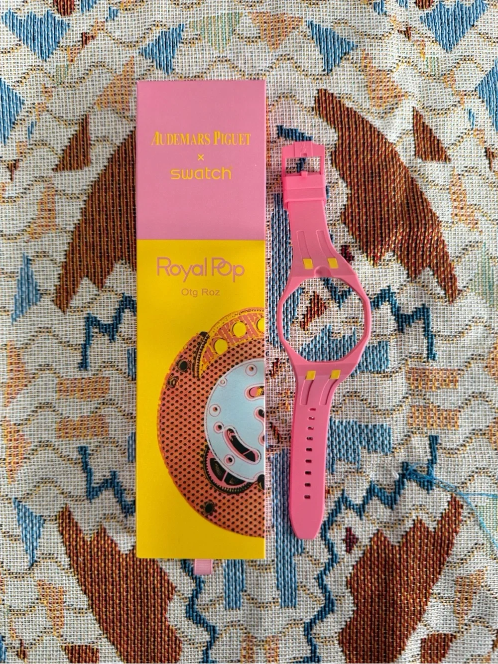 Swatch x AP Royal POP Collaboration Pocket Watch